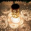 Solar Outdoor Hanging Lights, Dragonfly Hollow Decorative Lights, IP65 Waterproof Courtyard LED Garden Lights, Exquisite Courtyard