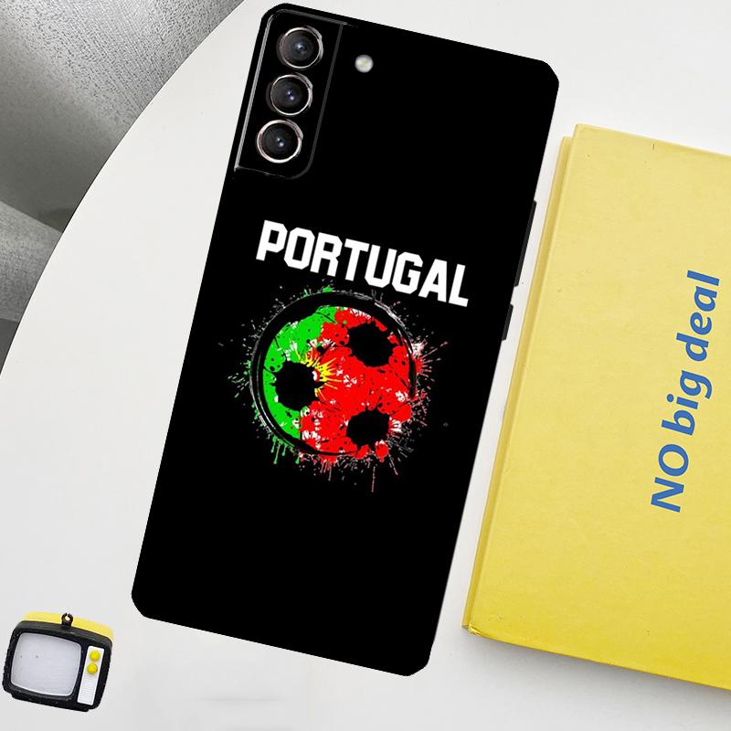 Portugal Flag Phone Case For Samsung Galaxy S26 S24 Ultra S20 S21 S22 S23 Plus S10 S24 FE S25 Ultra Cover