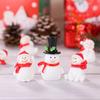 NOLITOY Set of 3D Resin Snowman Christmas Miniature Christmas Decorations for and Other Christmas Random Style 13-Piece Figurines, Ornaments, Home,