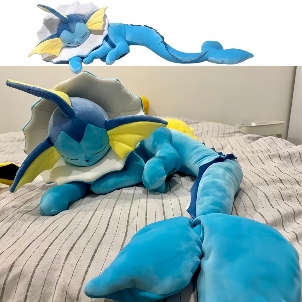 Plush Flareon Plush Eevee Evoli Sleep Plush Vaporeon Pikachu Peluche Espeon Umbreon Glaceon Leafeon Sylveon Stuffed Toys
