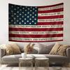American Oath Flag Tapestry Living Room Patriotism Day Decoration Oath Hanging Cloth Room Decoration