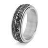 2026 Great Wall Pattern Men's Rotatable Return Pattern Ring Fashionable Trendy Men's Stress Relief Ring