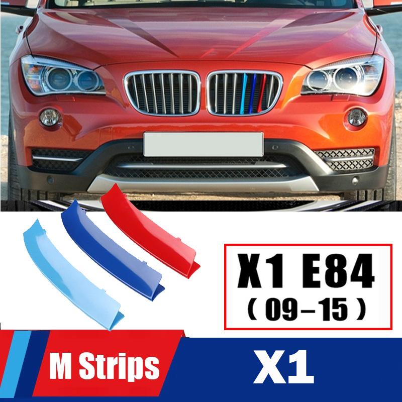 MLKK4 M Power Front Grille Trim Strips For BMW X1 X2 X3 X4 X5 X6 X7 F48 F49 E84 F39 F25 F26 G01 G02 F15 E70 G05 F16 E71 E72 G07 Z4 E89
