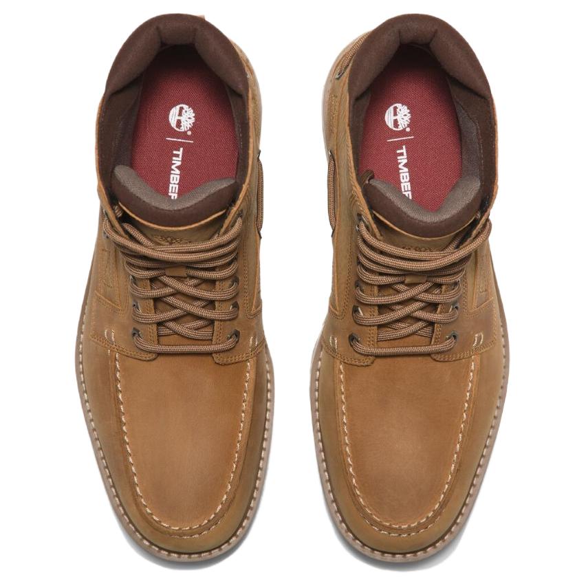 Timberland Fashion Short Ankle Martin Boots Men boots Brown A697HEN1