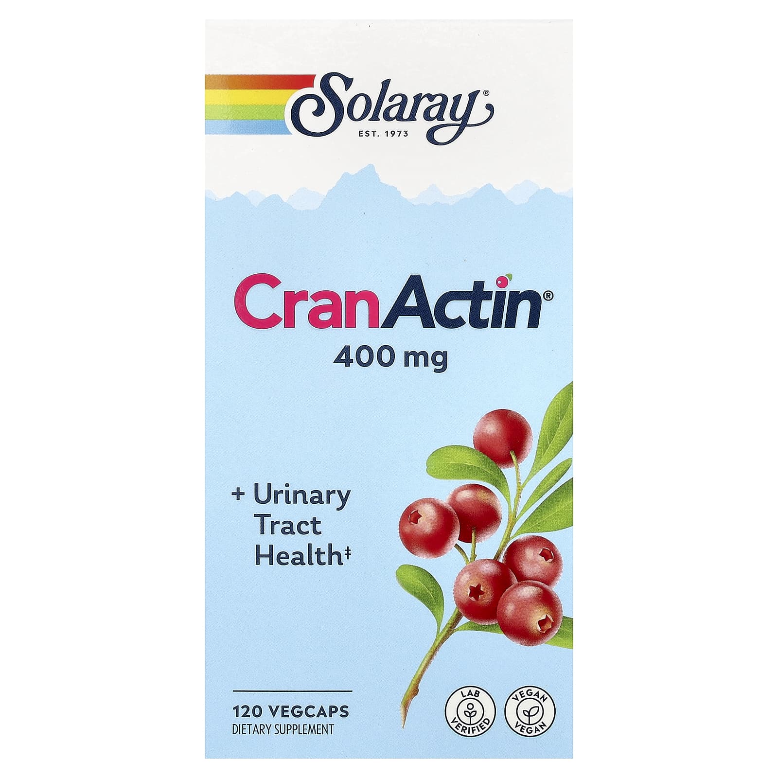 

Cranactin, Urinary Tract Health, Veggie Capsules 120