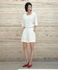Siyajyu Sitp5302 U-Neck St Short Sleeve T-Shirt_White