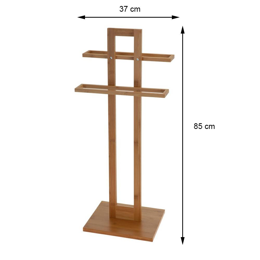 Bamboo Towel Rack 85 Cm