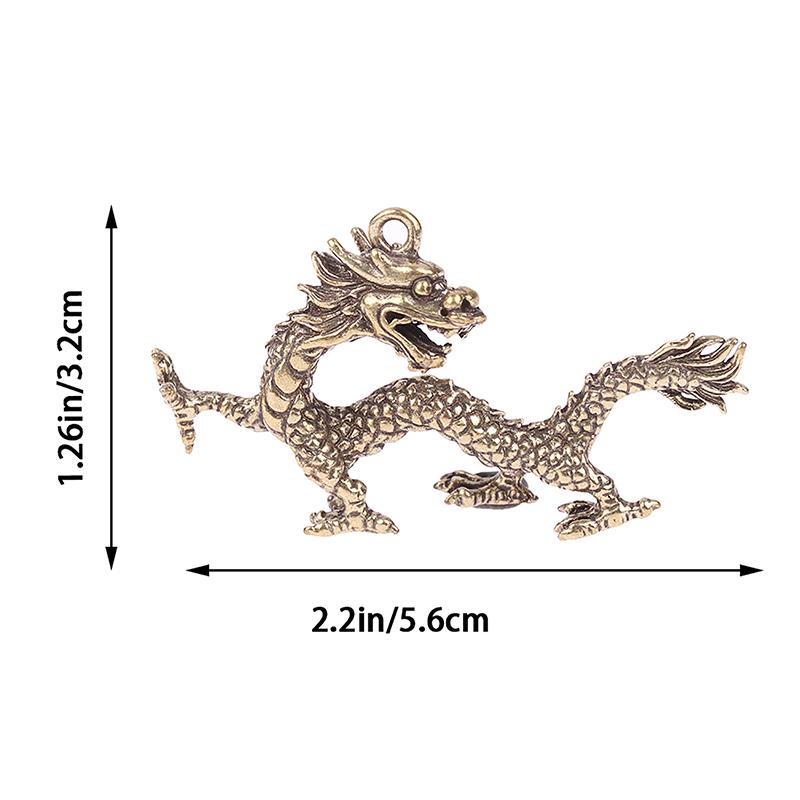 Pure Copper Cat Figurines Miniatures Vintage Bronze Animal Statue Home Decoration Accessories DIY Hanging Oranment Crafts