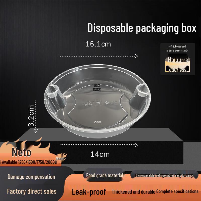 

Lükangchu Disposable Round Lunch Box Liners