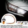 Car Headlight Turn Signal Bulb Socket Harness For Nissan for Toyota For Lexus RX350 262439B91A 90075-60083 93872237 Car Lig U6W4