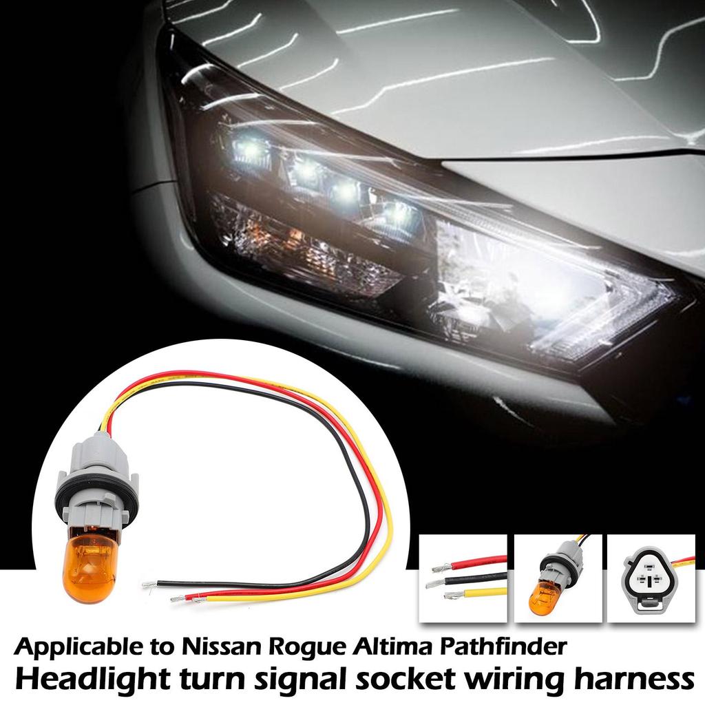 Car Headlight Turn Signal Bulb Socket Harness For Nissan for Toyota For Lexus RX350 262439B91A 90075-60083 93872237 Car Lig U6W4