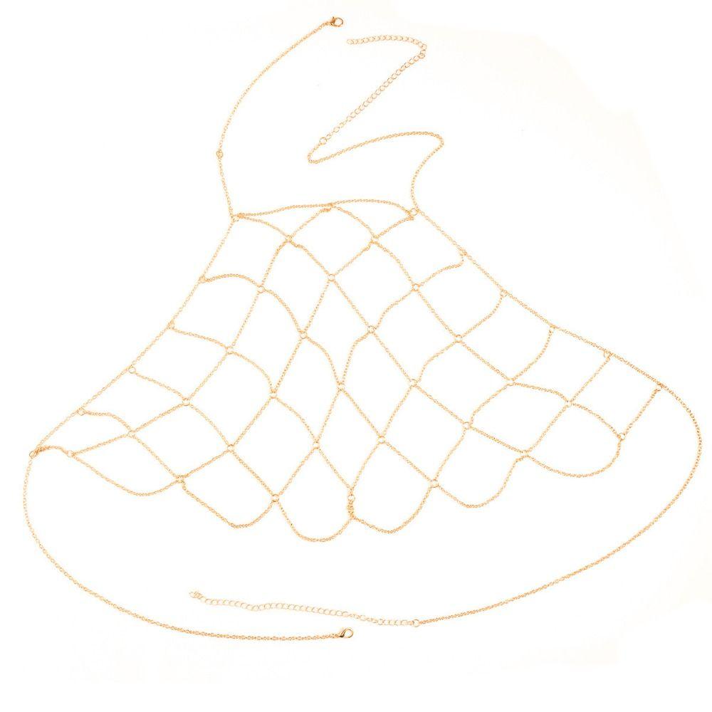 Sexy Collier Collares Bra Breast Chain Women Accessories Body Chain Maxi Necklace