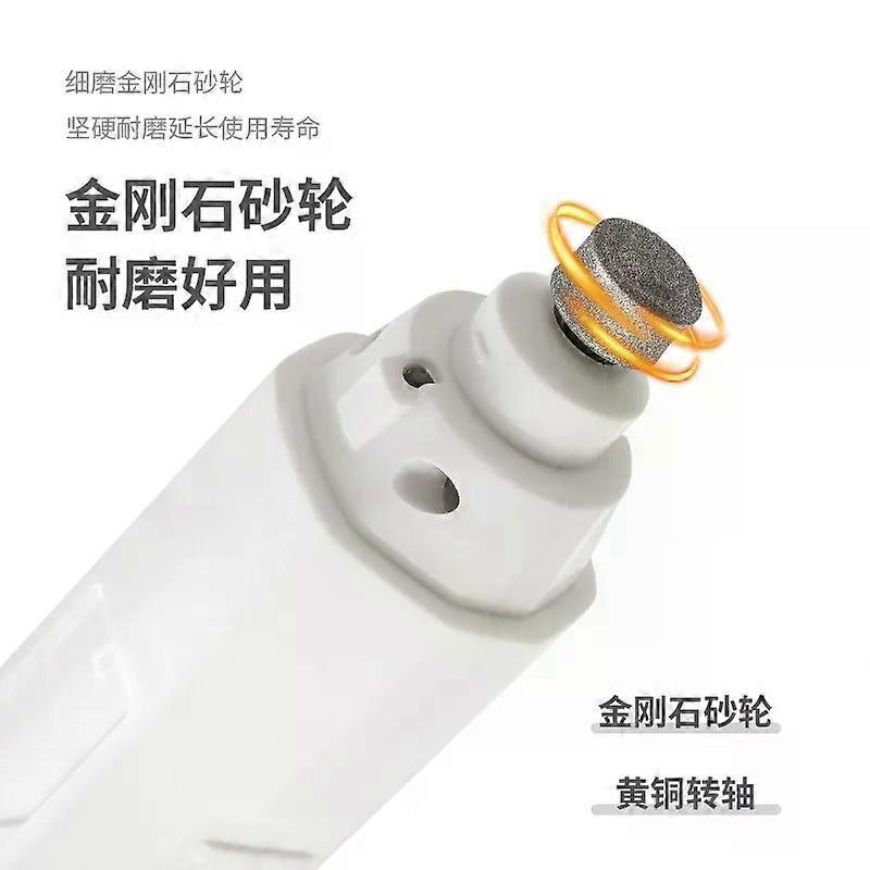 2026 New Silent Groom Pro Pet Nail Grinder  5Speed 40dB Quiet Electric Nail Trimmer with LED Light | Painless Paws Grooming for Small/Medium/Large Dog