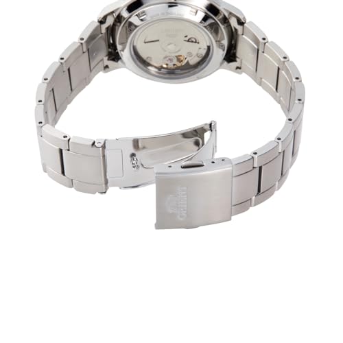 Orient Basic Concept Automatic Watch, Open Heart, RN-AR0101L, Men's, Navy Blue, with Japanese Manufacturer's Warranty