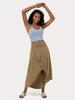 Chic Summer Women's Irregular Drape A-line Long Skirt - European & American Fashion