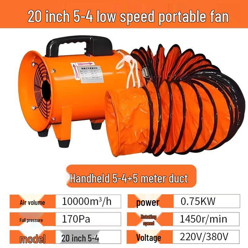 Portable Industrial Axial Flow Blower