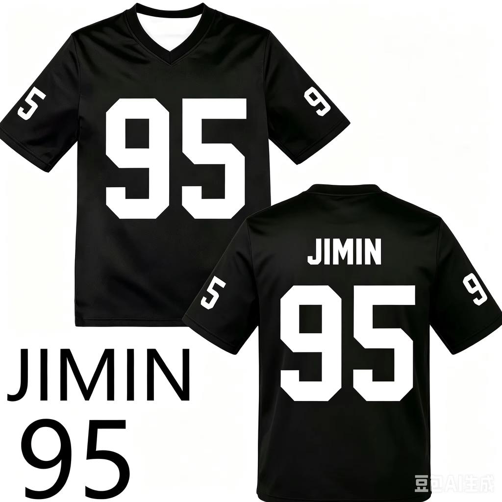 2026 BTS Arirang World Tour Las Vegas ARMY #7 Blokecore 3D Unisex Jersey, Kpop Breathable Top, Men's Women's Y2k V-Neck T Shirt