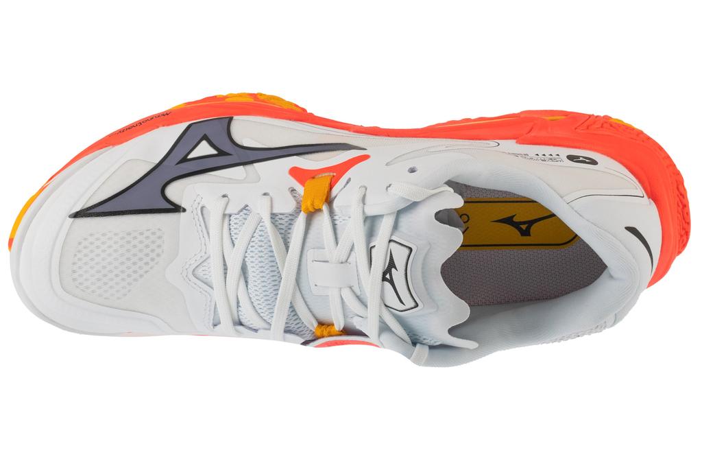 Mizuno Wave Lightning Z8, Unisexové bílé volejbalové boty