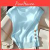 Knitted Round Ladies Sweater Neck Casual Chic Highend Comfortable Design Top