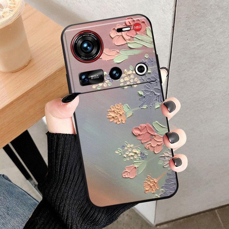For ZTE Nubia Z70S Ultra 5G Case Luxury Soft TPU Silicone Back Cover For Nubia Z70 Ultra Protective Shells Z70 S Z70Ultra Fundas