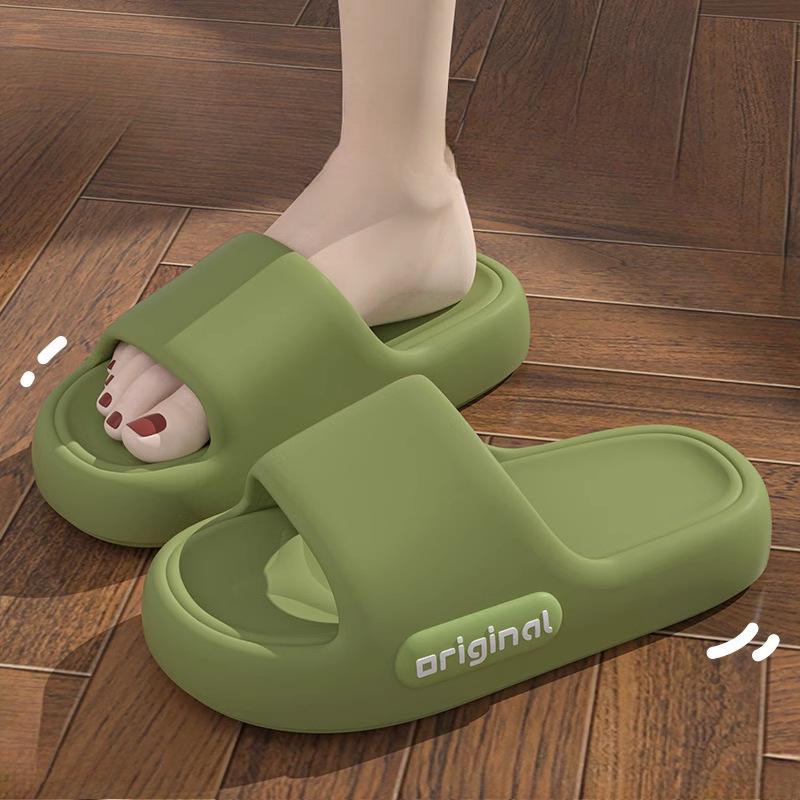 

Slippers, Outer Shoes, Indoor Shoes, Anti-slip, Breathable, Thick-soled Sandals Fits 35-36