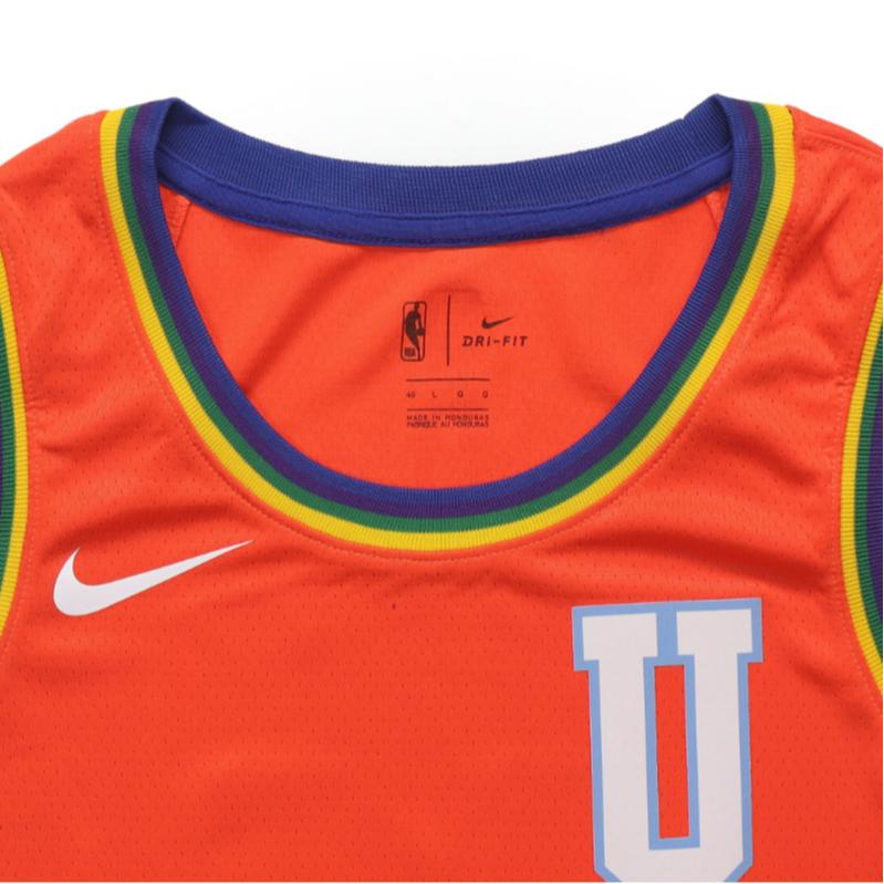 Nike NBA All-Star Swingman Jersey Trae Young #11 Breathable Basketball Vest Men Tops Orange CU8606-801