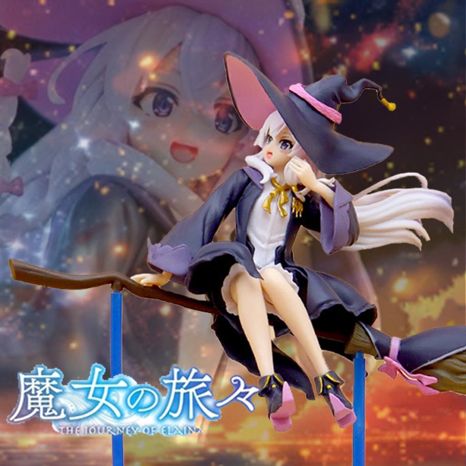 the Journey of Elaina Anime Figure 19cm Action Figures Collectible Doll Toy Gift for Fans