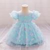 2026 Buntes Schmetterlings-Prinzessinnenkleid für den 1. Geburtstag des Babys