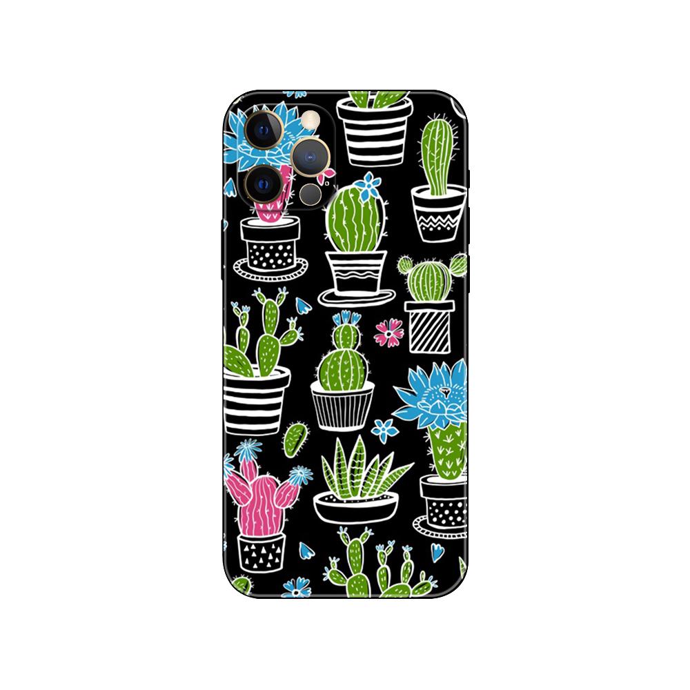 Cactus Phone Case For iPhone Samsung Galaxy Redmi Xiaomi Oppo OnePlus Note S A 7 8 9 10 11 12 13 14 20 21 22 23 53 54 Pro Max Plus Ultra TPU Soft