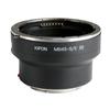 KIPON ES Mount Adapter Compatible Mamiya 645 One or Schneider Compatible SONY E Mount Electronic Adapter That Allows Aperture To Be Controlled by the