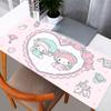My Melody Mouse Pads Computer Laptop Big durable Keyboard Mouse Mat Anime Mousepad Keyboards Gamers Decoracion Desk Mat