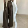 Western Style Pants for Women Autumn with Sense of Drape Wide Legs Exuding Unique Casual Vibe for Commuting Trousers Women’s