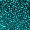 Forsølvede 3 mm glassfrøperler for DIY-smykker - Flere farger