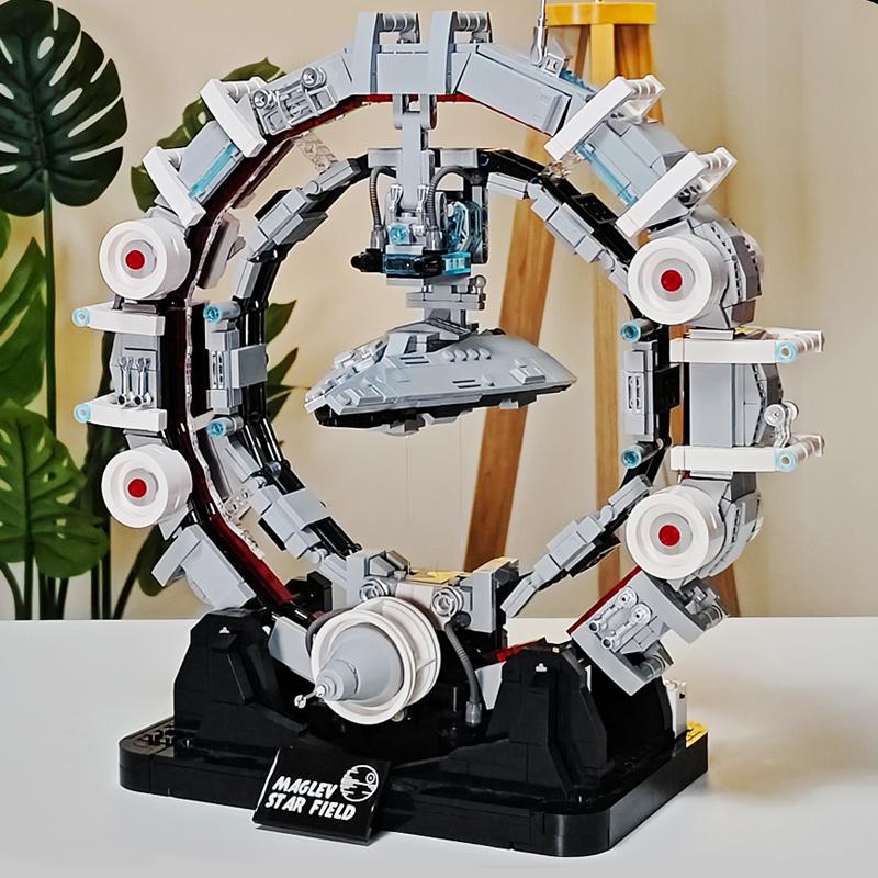 Falcon Spaceship MOC Bricks Model Star Wars Starship Building Blocks Toys DIY Boy Adult Christmas Gifts Room Ornament NEW