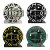 3D Printed Triaxial Clock with Rotating Numeric Display Home Office Living Room Desktop Digital Clock Decoration Tech and Design Enthusiasts Gift