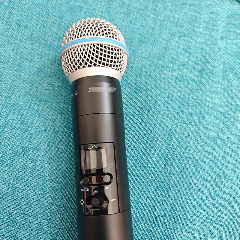 SLXD2 Wireless Microphone KTV Church Outdoor Stage Singing Beta58A Handheld Microphone