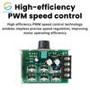 Heavy Duty PWM DC Motor Controller 9-55V 40A 2000W Industrial Grade Speed Governor with Efficient Heat Dissipation
