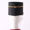 Halloween Drum Majors Hat with Feather European Style Vintage Honor Guard Hat