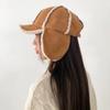 Women's Winter Suede Earflap Fleece Hat