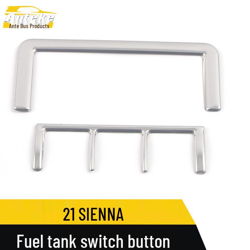 2021 Siennas Fuel Tank Switch Button Sequins & Cap Modification Accessories