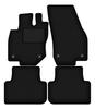Dywaniki Samochodowe Welurowe Czarne Do: VW Tiguan III  SUV (2024-)