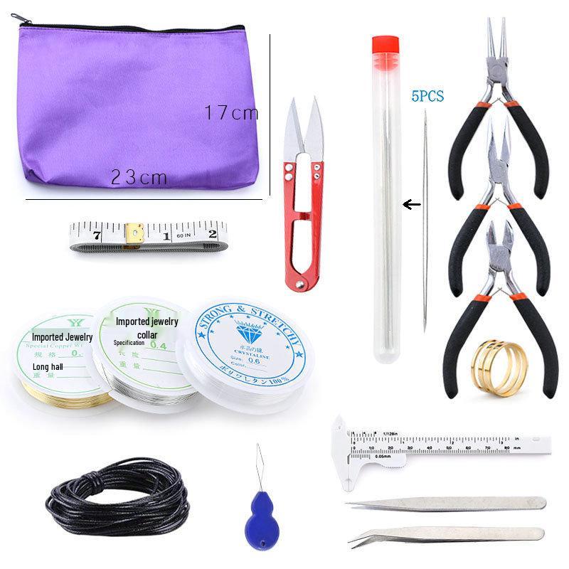 Meistverkauftes Schmuckherstellungs-Toolkit: Metallzubehör DIY Box Set