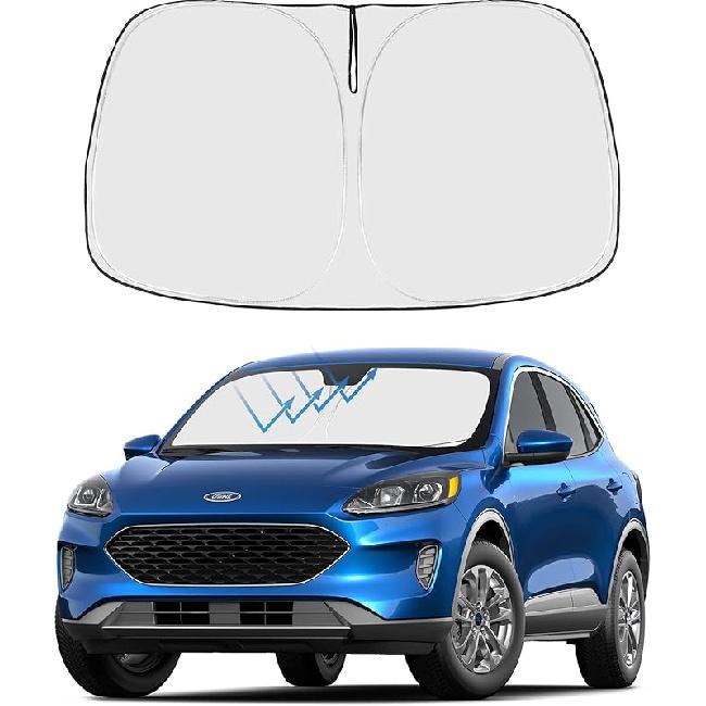 Proadsy 2025 Upgrade Front Windshield Sun Shade Foldable RAV4 Sunshade Protector Fit -2025 RAV-4 SUV Crossover, TRD Off-Road, LE XLE Premium Limited