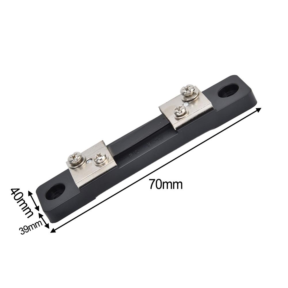 FL-2 50A Measuring Ammeter Shunt Resistor Tool Kit Accessories Replacement Parts For Current Measurement