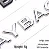 Maybach S-Class Viano Rear Trunk Badge - English Letter Mod Kit