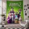 WandteppichDie Addams Family Kunst Hängendes Tuch Dekorative Hintergrundabdeckung für Raumdekoration
