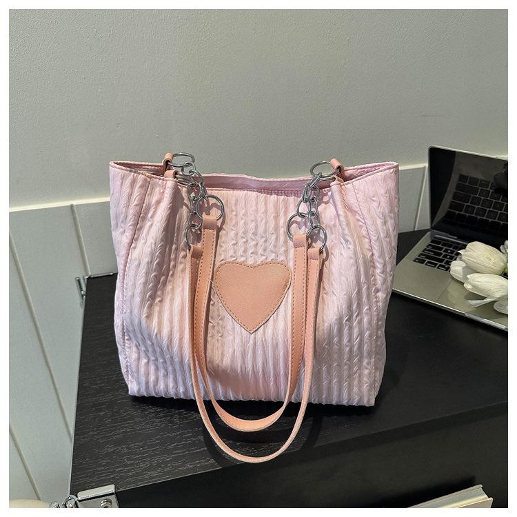 Torebka Jednoramienna w Kształcie Serca: 2025 Modna, o dużej pojemności, wszechstronna torba damska na co dzień i do dojazdów do pracy