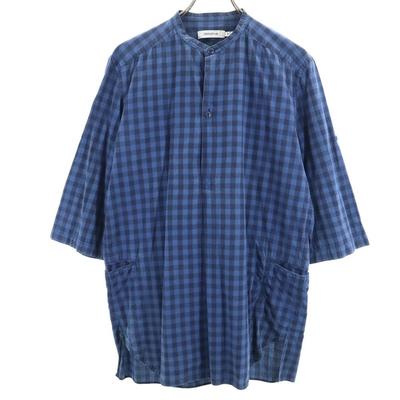 Nonnative made in Japan Dreiviertelarm Stehkragen Karomusterhemd 1 Herren Gebraucht