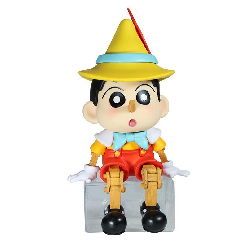 Cute Pvc Anime Cartoon Sitting Crayon Shin Chan Figurine Collectible