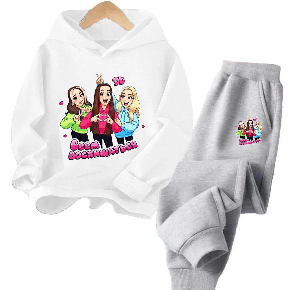 Demon Hunter Squad Anime Kids Hoodie & Sweatshirt Set - New Style Two-piece